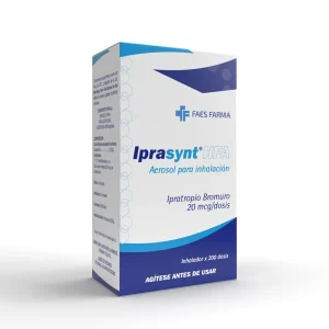 IPRASYNT HFA AEROSOL PARA INHALACION ORAL 20 mcg / DOSIS (BROMURO DE IPREATROPIO) 200 DOSIS