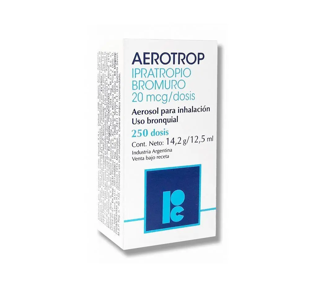 AEROTROP HFA INH X 250 DSS: imagen 1