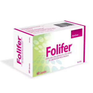 FOLIFER® 109 mg 30 CAP  (FUMARATO FERROSO, CIANOCOBOLAMINA, ACIDO ASCORBICO, ACIDO FOLICO)
