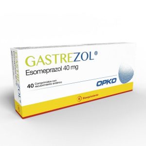 GASTREZOL®40  40 mg 40 COMP REC (ESOMEPRAZOL)