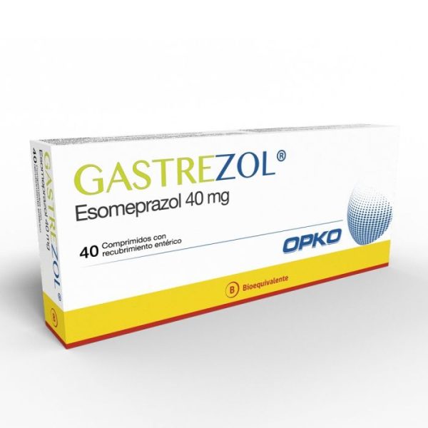 GASTREZOL®40  40 mg 40 COMP REC (ESOMEPRAZOL)