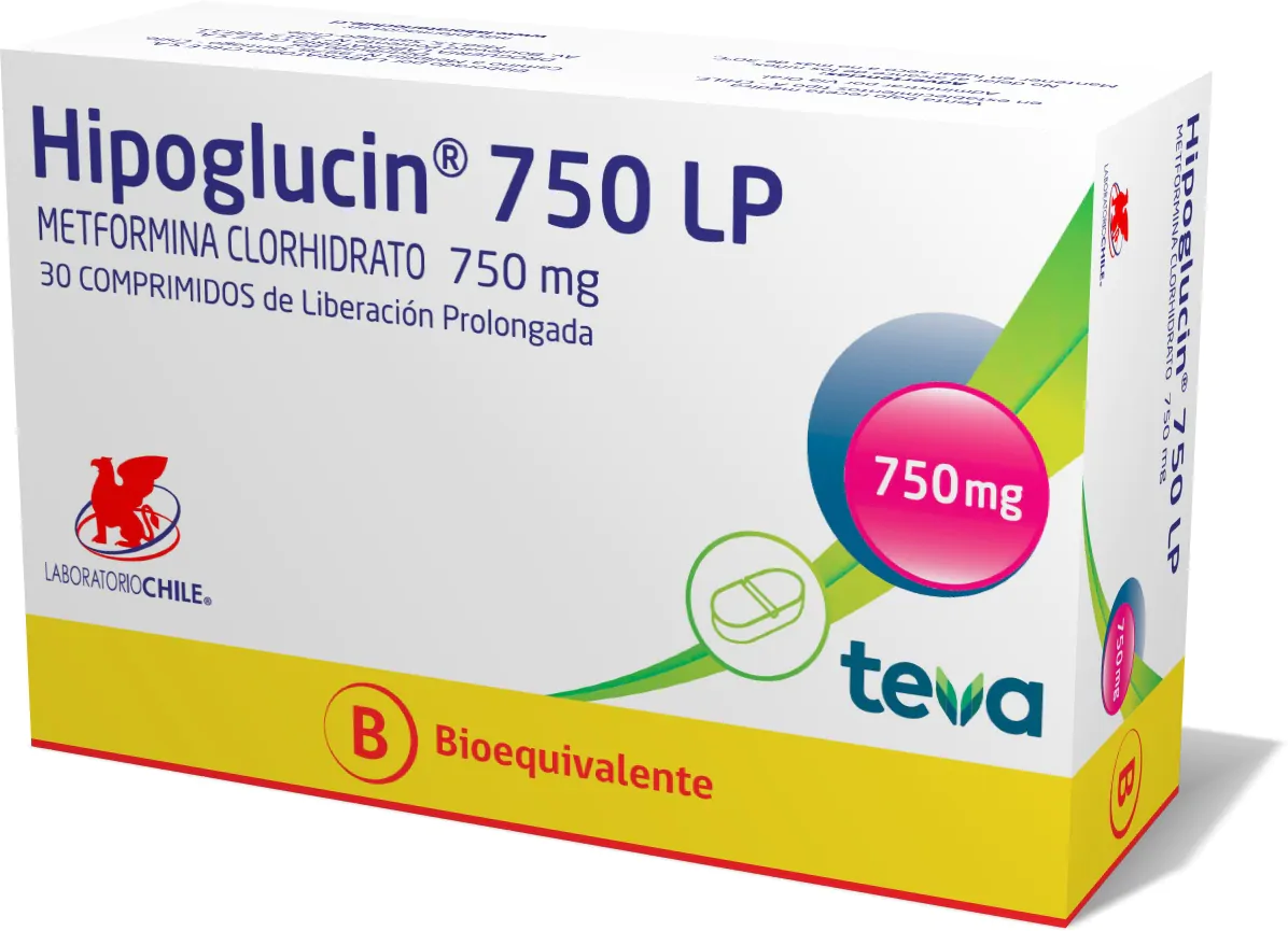 HIPOGLUCIN (METFORMINA CH): imagen 1