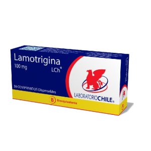 LAMOTRIGINA 100 MG 30 COMP DISP BE