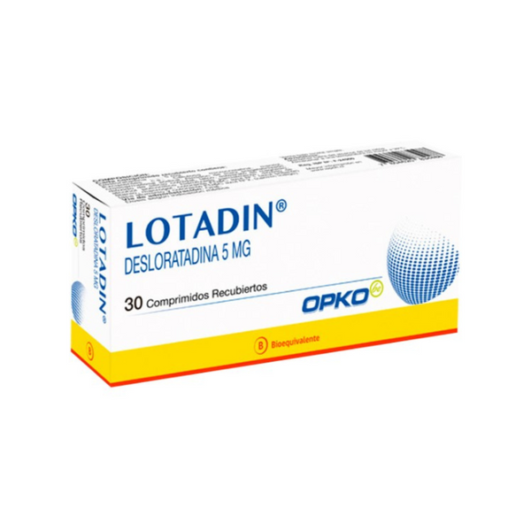 LOTADIN 5 mg 30 COM REC (DESLORATADINA)