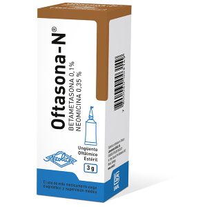 OFTASONA-N (BETAMETASONA 0.1% NEOMICINA 0.35%) UNG OFT 3 GR