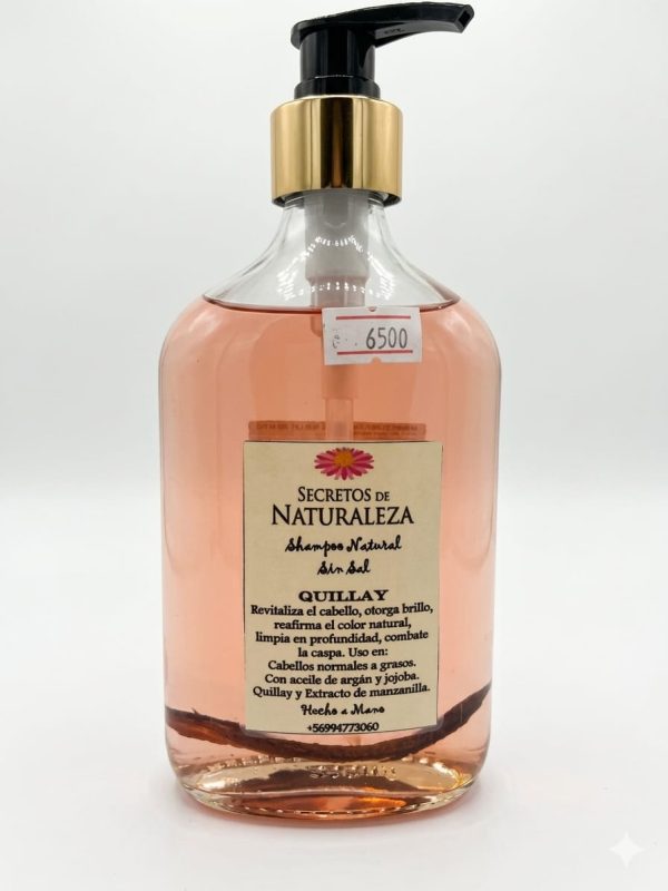 SHAMPOO NATURAL SIN SAL QUILLAY 250 ml