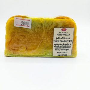 JABON ARTESANAL BERGAMOTA 120 g
