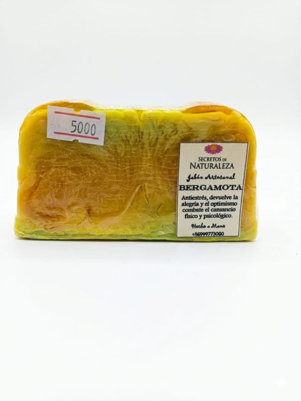 JABON ARTESANAL BERGAMOTA 120 g