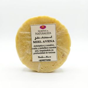 JABON ARTESANAL MIEL AVENA
