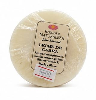 JABON ARTESANAL LECHE DE CABRA