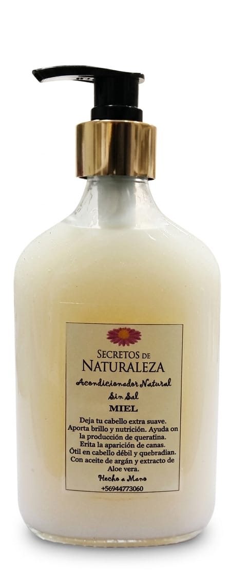 ACONDICIONADOR NATURAL SIN SAL  MIEL 250 ml