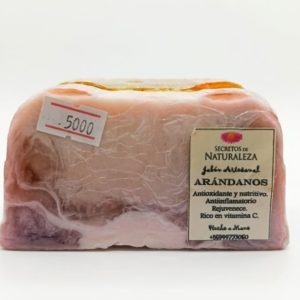 JABON ARTESANAL ARANDANOS 120 g