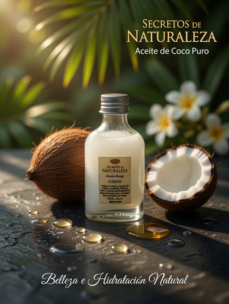 ACEITE DE MASAJE COCO 50 mL: imagen 1