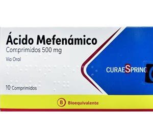 ACIDO MEFENAMICO 500 mg 10 Comprimidos