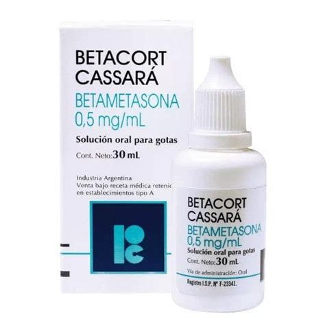 BETACORT (BETAMETASONA) 0,5 MG/ ML 30 ML GTS