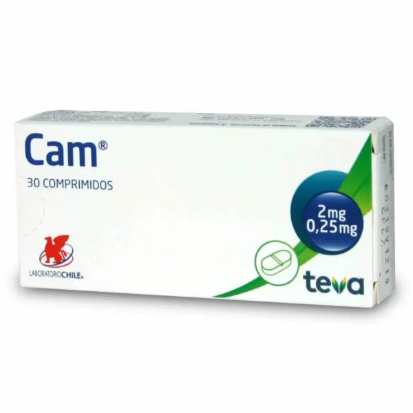 CAM (BETAMETASONA 0.25 MG DEXCLORFENIRAMINA MALEATO 2 MG) 30 COM