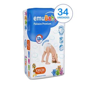 EMUBABY PAÑAL PREMIUM XXG X 34 UND