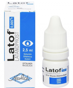 LATOF SP (LATANOPROST 0.05 MG ) SOL OFT 0.005% 2.5 ML