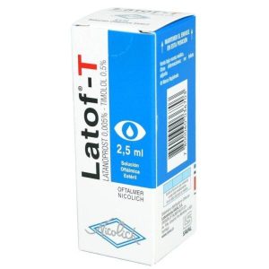 LATOF-T SP (LATANOPROST 0.05 MG TIMOLOL 5 MG) SOL OFT 0.5% 2.5 ML