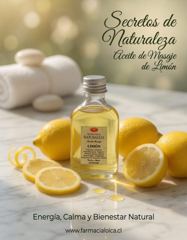 ACEITE DE MASAJE LIMÓN 50 mL