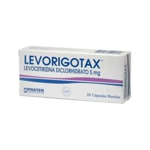 LEVOCETIRIZINA COM 5 MG X 30 (BE) PRATER