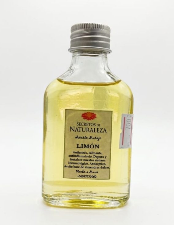ACEITE DE MASAJE LIMÓN 50 mL