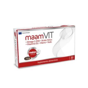 MAAMVIT (OMEGA 3/ AC FOLICO/ VIT D3/ HIERRO/ YODO)