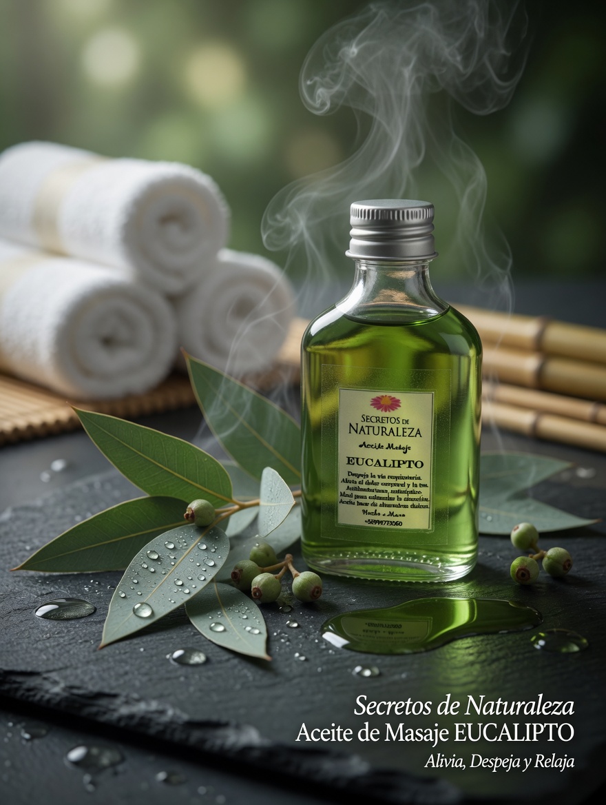 ACEITE DE MASAJE EUCALIPTO 50 ml: imagen 1