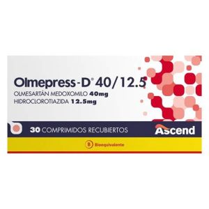 OLMEPRESS D (OLMESARTAN/ HIDROCLOROTIAZIDA)
