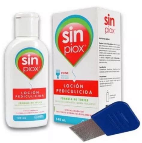 SINPIOX LOCION C/PEINE METAL X 100 ML