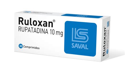 RULOXAN 10 mg 30 COM (RUPATADINA)