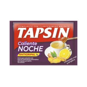 TAPSIN CALIENTE NOCHE LIMON , MIEL Y JENGIBRE Sobre
