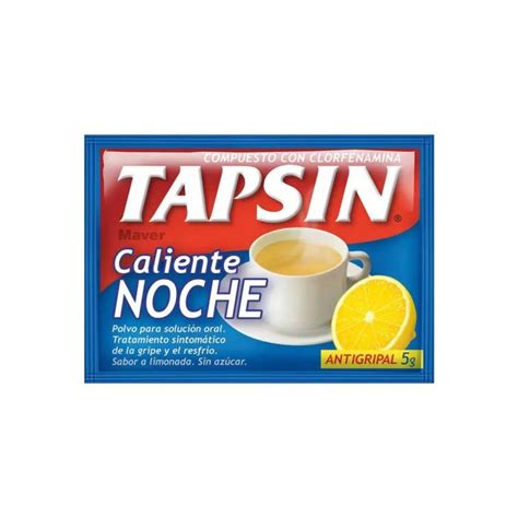 TAPSIN NOCHE CALIENTE (PARAC./ NOSC./ CAF./ VIT C./ CLORF.)