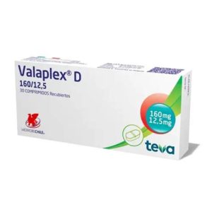VALAPLEX-D COM 160/12.5 MG X 30