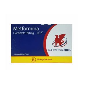 METFORMINA COM 850 MG X 60 CHILE (BE)