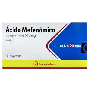 ACIDO MEFENAMICO 500 mg 10 Comprimidos
