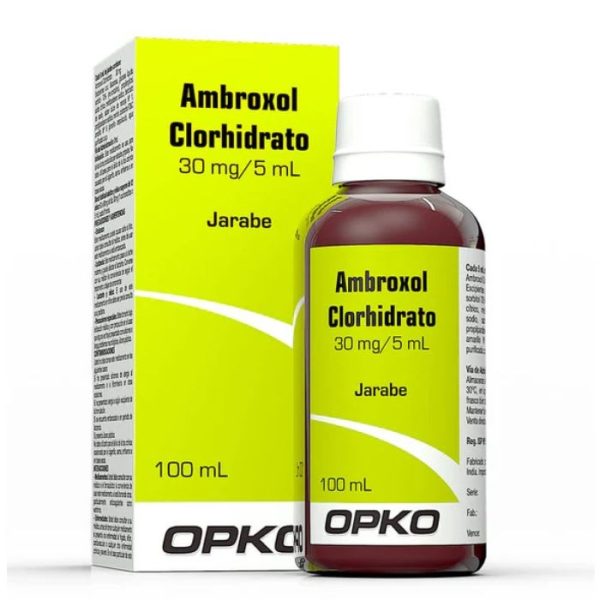AMBROXOL 30 mg / 5 mL 100 mL Jarabe ADULTO (OPKO®)