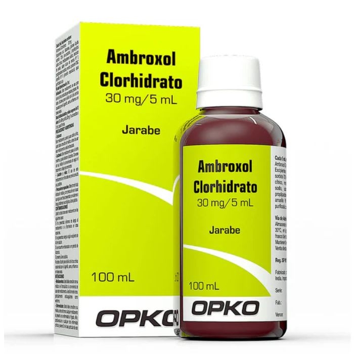 AMBROXOL 30 mg / 5 mL 100 mL Jarabe ADULTO (OPKO®): imagen 1
