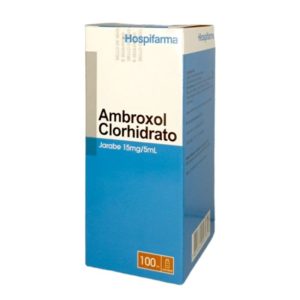 AMBROXOL 15 mg / 5 mL 100mL Jarabe Infantil (HOSPIFARMA®)