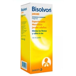 BISOLVON® ADULTO 8 MG/ 5 ML 125 ML JBE (BROMHEXINA)