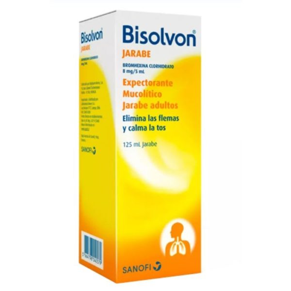 BISOLVON® ADULTO 8 MG/ 5 ML 125 ML JBE (BROMHEXINA)