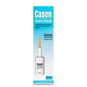 CASEN® ENEMA INFANTIL 66mL solución salina laxante rectal