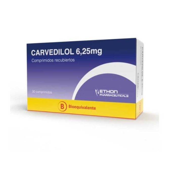 CARVEDILOL Bioquivalente: imagen 1