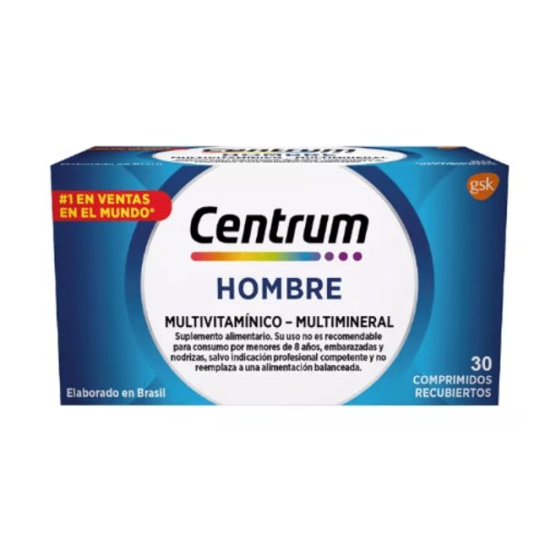 CENTRUM HOMBRE 30 Comp. Recubiertos