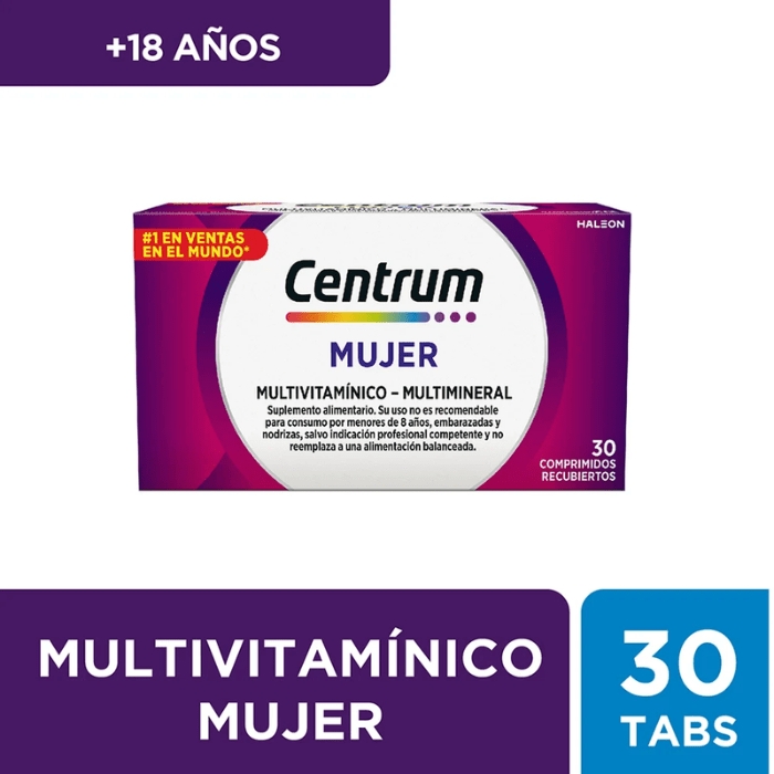 CENTRUM MUJER 30 Comp. Recubiertos: imagen 1