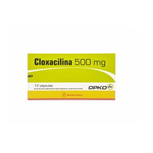 CLOXACILINA  500 MG 12 CAP