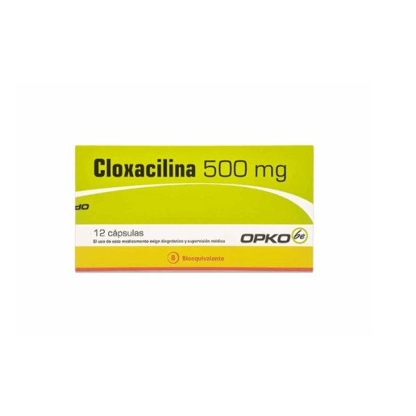 CLOXACILINA  500 MG 12 CAP