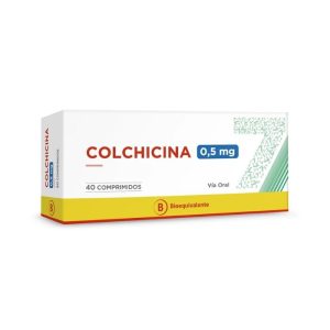 COLCHICINA 40 Comprimidos 0.5 mg