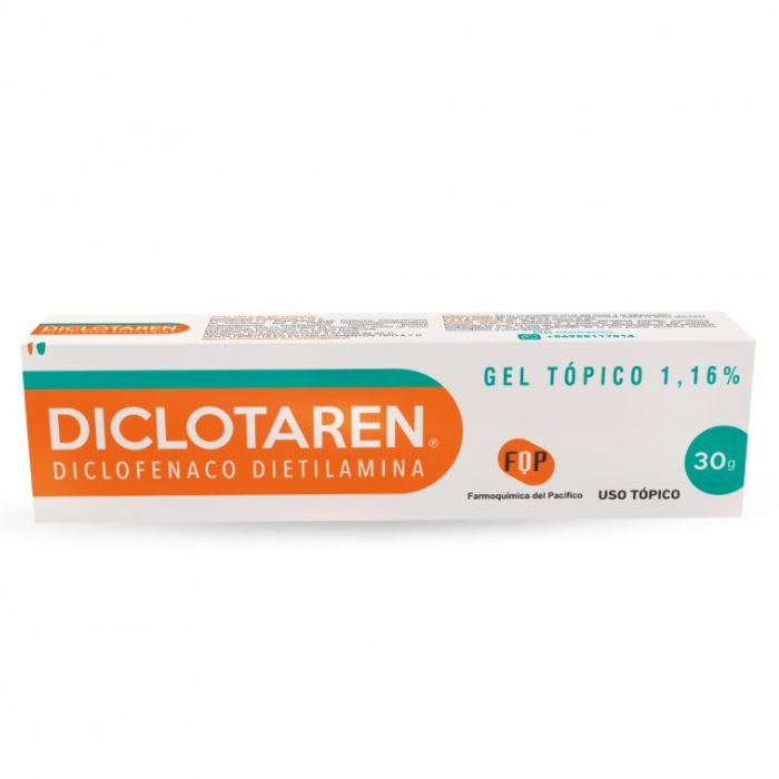 DICLOTAREN® Gel Topico 1.16% 30g (DICLOFENACO): imagen 1