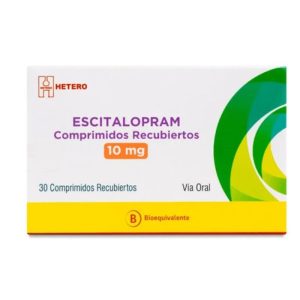 ESCITALOPRAM 10 MG 30 COM